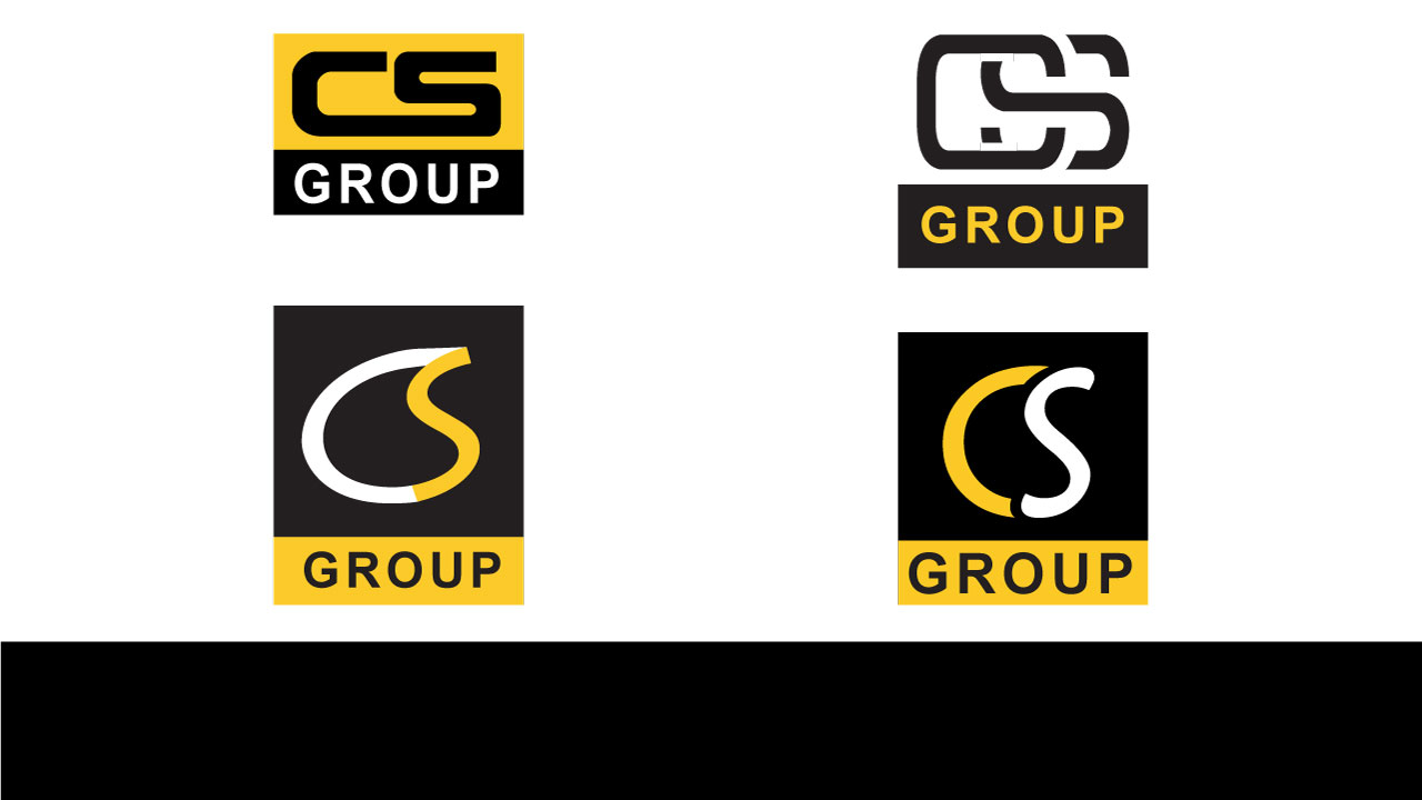 Logo options for CS Group