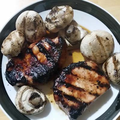 Grilled Mushrooms